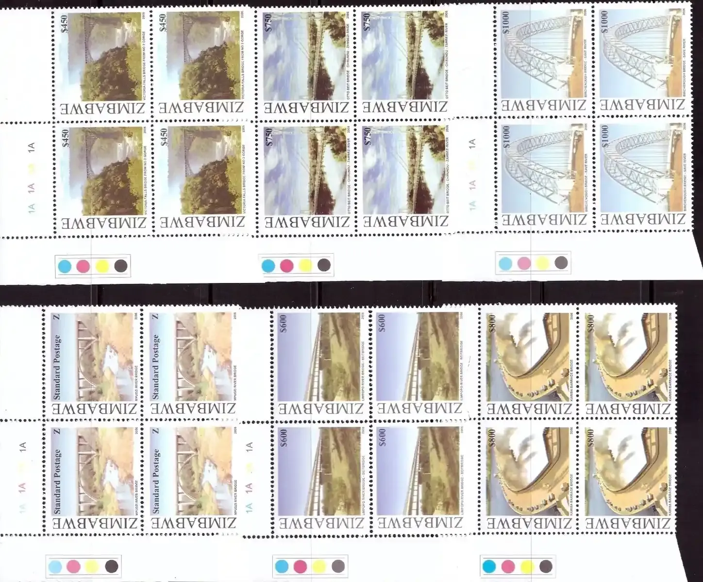 Zimbabwe 2006 Bridges C/Block A) - MNH**