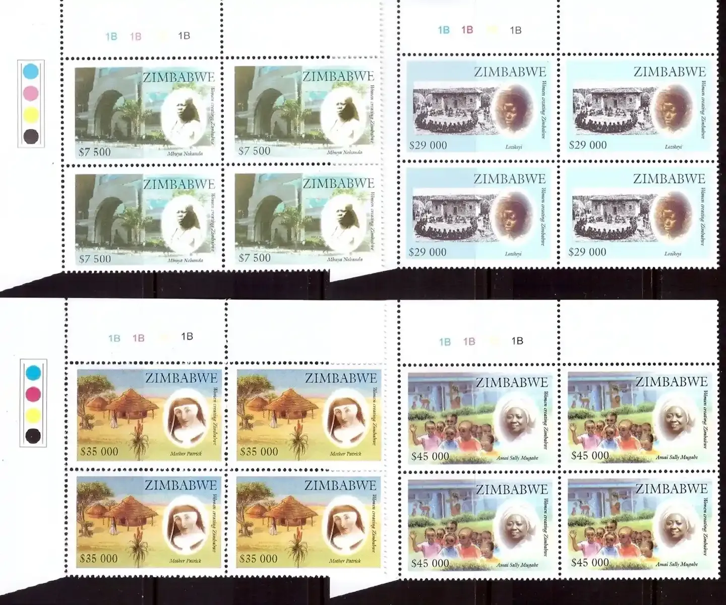 Zimbabwe 2007 Women Creating Zimbabwe (C/Block B) - MNH**