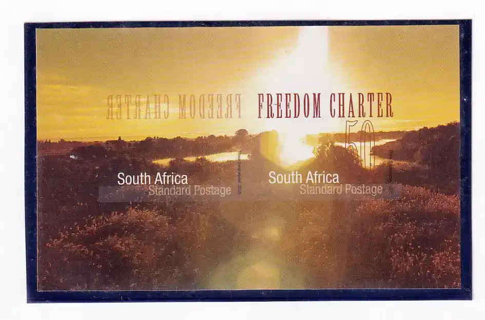 South Africa 2005 The 50th Anniv of the Freedom Charter,  (Variety). Imperf Scarce. MNH