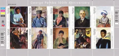 South Africa 2012 G.Pemba/Painter (ss/10v) - MNH(**)