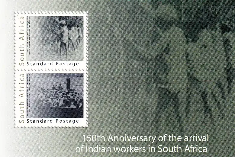 South Africa 2011 Indian Workers (ss+ss/2v) - MNH(**)