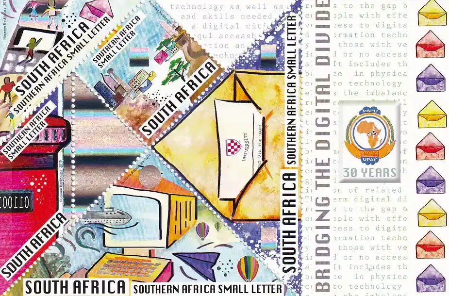 South Africa 2010 Bridging the Digital Divide (ss/5v) - MNH(**)