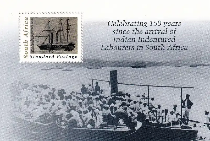 South Africa 2011 Arrival of Indian Workers (ss/1v) - MNH(**)