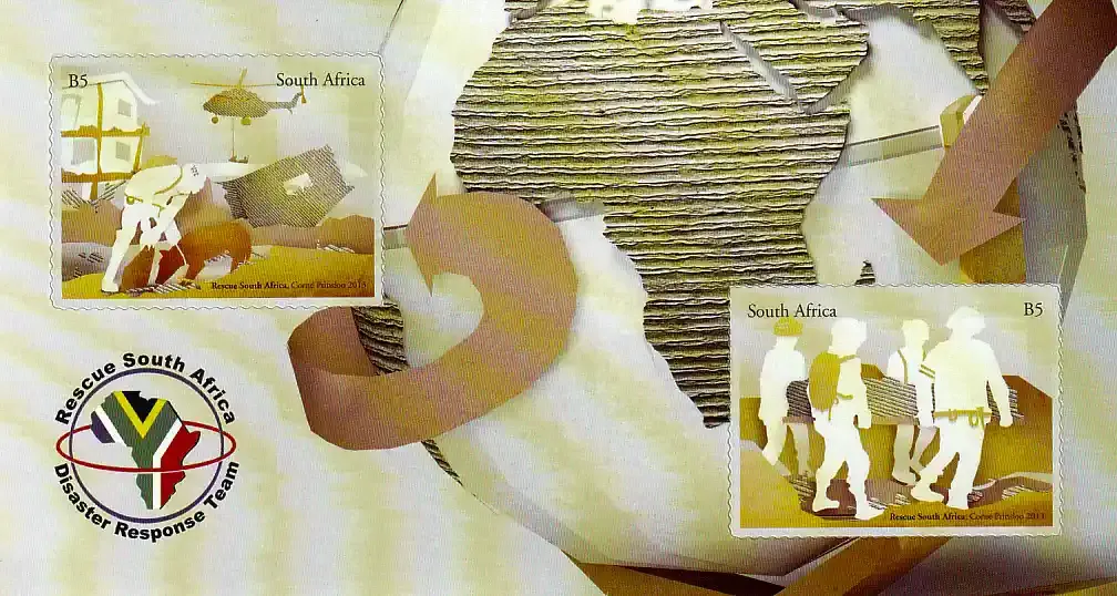 South Africa 2013 Rescue/Disaster Response (sa) (ss/2v) - MNH(**)