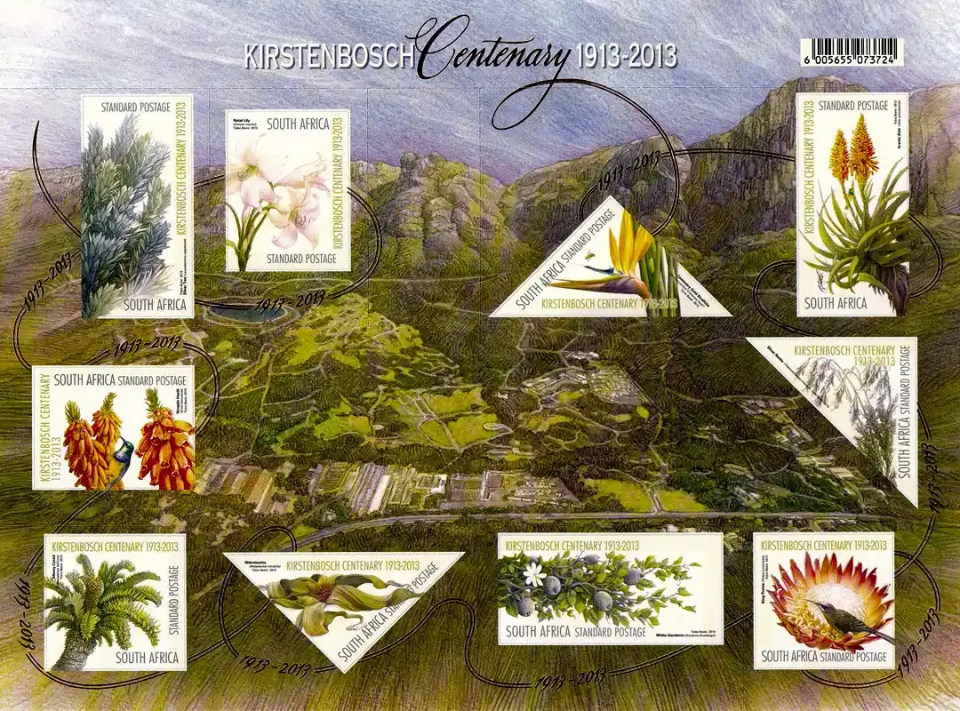 South Africa 2013 Kirstenbosch Botanical Gardens (sa) (ss/10v) - MNH(**)