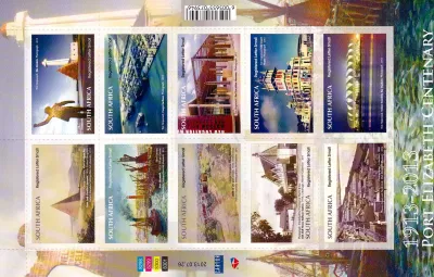 South Africa 2013 The 100th Anniv of Port Elizabeth (1 ss/10v) - MNH(**)