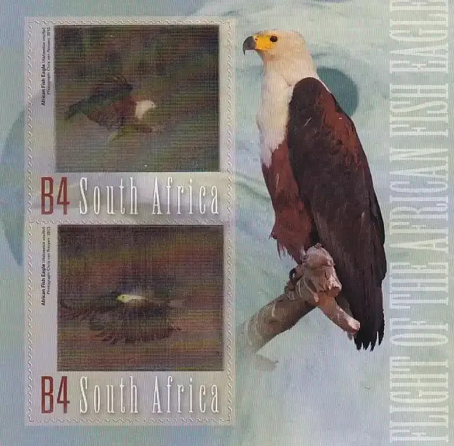 South Africa 2013 Birds/African Fish Eagle (sa) (ss/2v) - MNH(**)