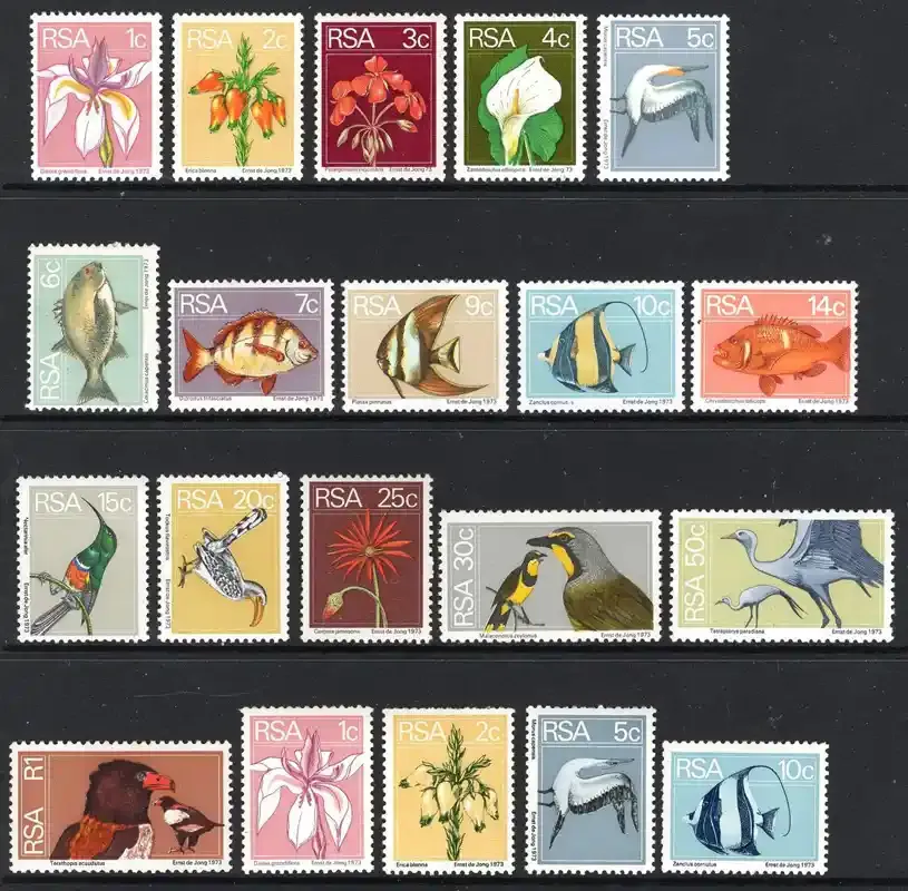 South Africa 1974 Fauna/Flora, Birds - MNH(**)