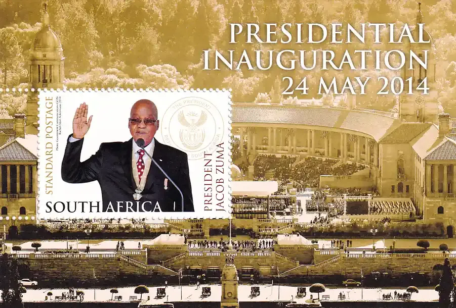 South Africa 2014 J.Zuma/Presidential Inauguration (ss) - MNH(**)