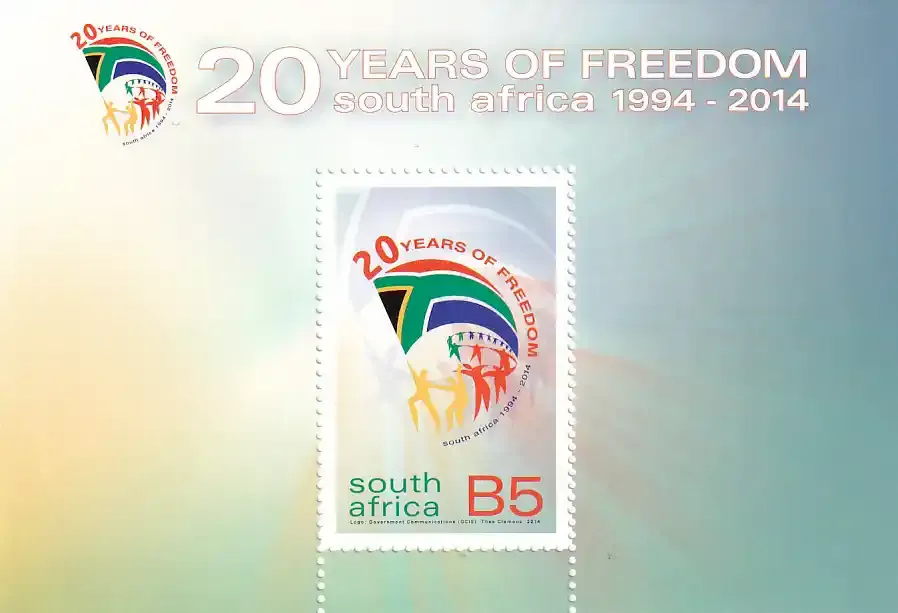 South Africa 2014 Years of Freedom 20th Anniv (ss) - MNH(**)