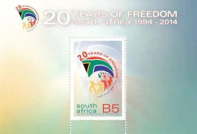 South Africa 2014 Years of Freedom 20th Anniv (ss) - MNH(**)
