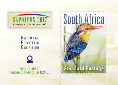 South Africa 2017  Birds - Philatelic Exhibition SAPDAPEX 2017  - MNH(**)