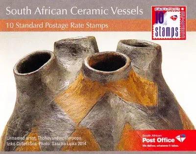 South Africa 2014 Ceramic Vessels (sa : ex-bklt) - MNH(**)