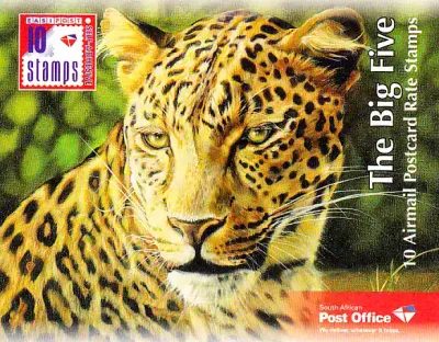 South Africa 2014 Big 5 Animals/Mammals (sa : ex-bklt) - MNH(**)