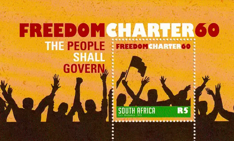 South Africa 2015 Freedom Charter 60th Anniv (ss) - MNH(**)