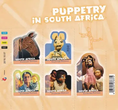 South Africa 2016 Puppetry (sa) (ss/5v) - MNH(**)