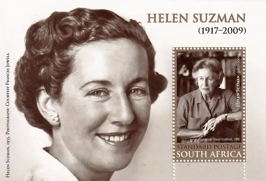 South Africa 2017 H.Suzman/Politician (ss) - MNH(**)