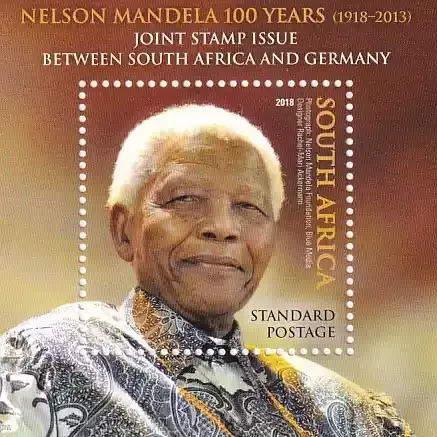 South Africa 2018 N.Mandela/Birth Centenary/Joint w/Germany (ss) - MNH(**)