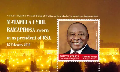 South Africa 2018 C.Matamela/President of RSA (ss) - MNH(**) South Africa 2018 C.Matamela/President of RSA (ss) - MNH(**)