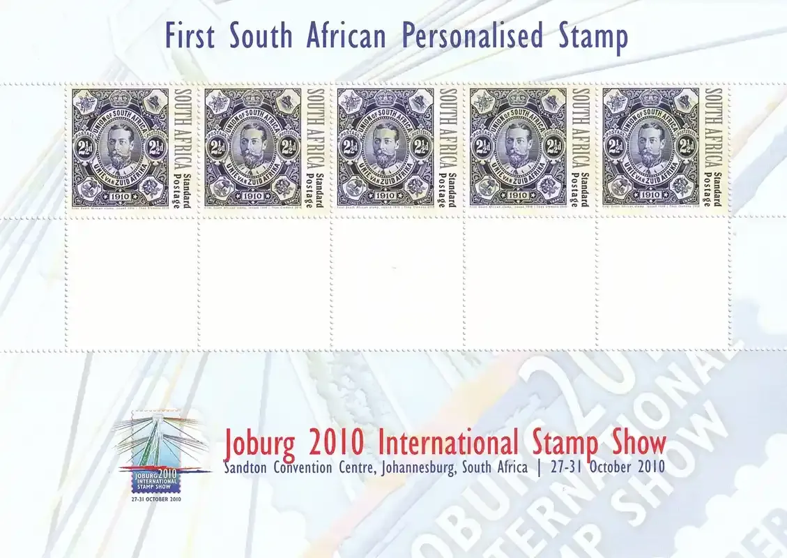 South Africa 2010 Int Stamp Show 2010. (ss/v5) - MNH(**)