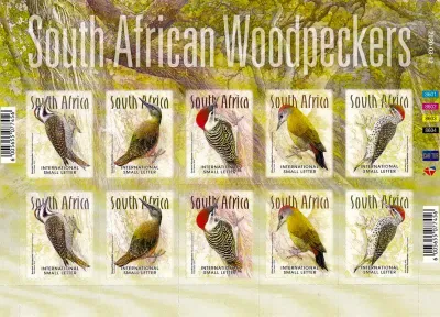 South Africa 2020 Birds/Woodpeckers (ss/10v) - MNH(**)
