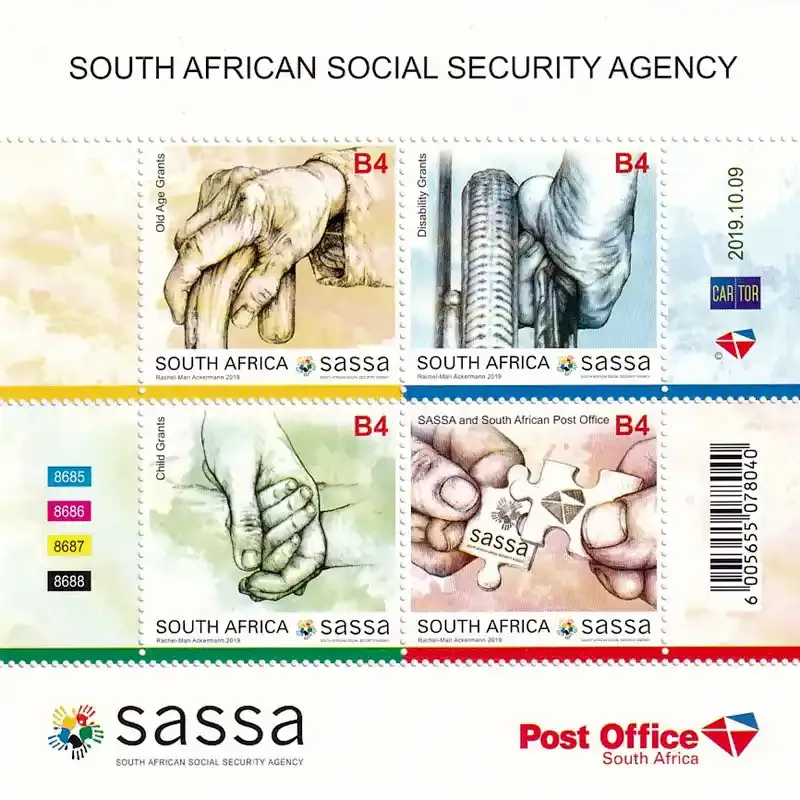 South Africa 2019 SASSA/Social Security Agency (ss/4v) - MNH(**)