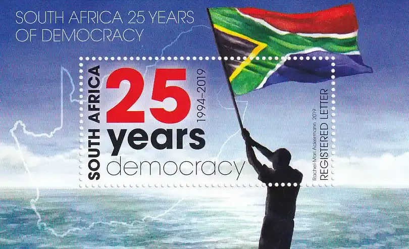 South Africa 2019 25th Anniv of Democracy (ss) - MNH(**)