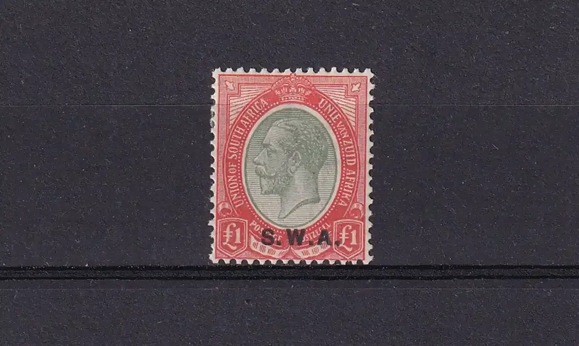 South West Africa 1927 South Africa Postage Stamps Overprinted "S.W.A.". MLH. (*)