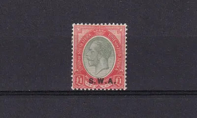 South West Africa 1927 South Africa Postage Stamps Overprinted "S.W.A.". MLH. (*) South West Africa 1927 South Africa Postage Stamps Overprinted "S.W.A.". MLH. (*)