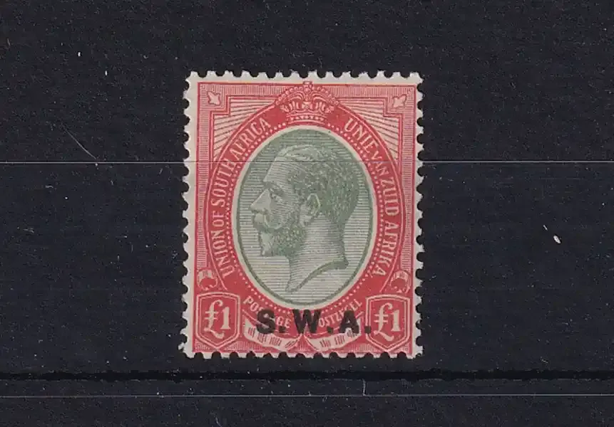 South West Africa 1927 South Africa Postage Stamps Overprinted "S.W.A.". MNH (**)