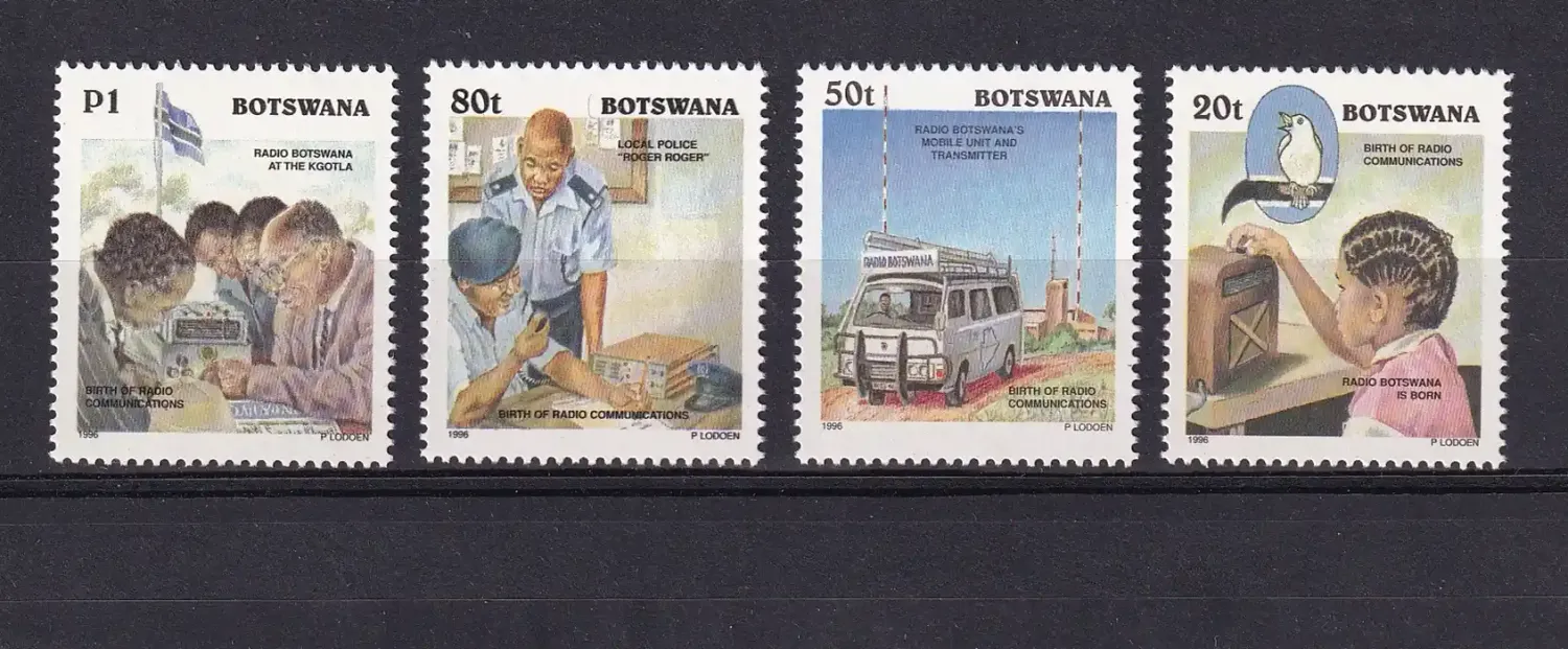 Botswana 1996 Radio Centenary-MNH(**)
