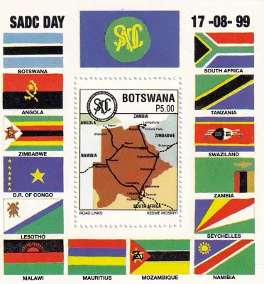 Botswana 1999 SADC Day (ss)-MNH(**)