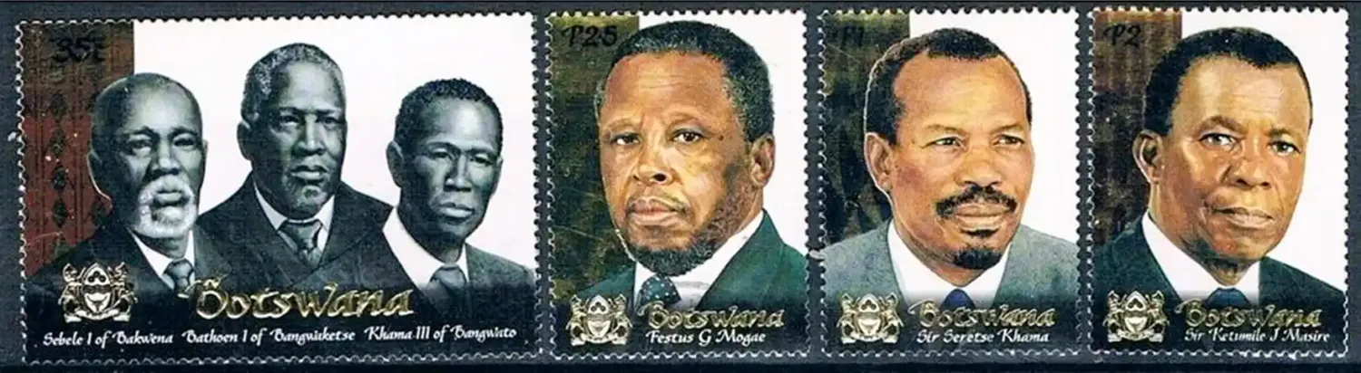 Botswana 2000 Chiefs and Presidents-MNH(**)