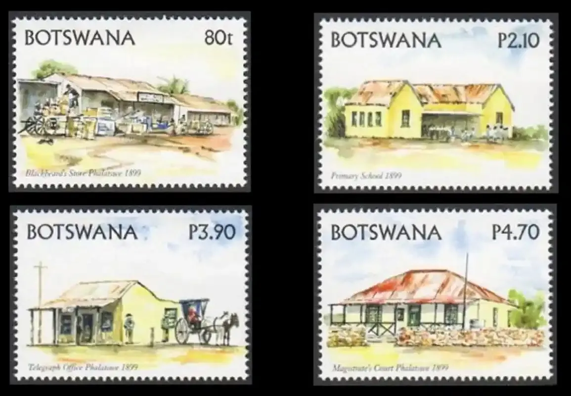 Botswana 2005 Historic Buildings-MNH(**)