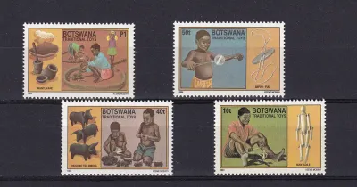 Botswana 1994 Traditional Toys-MNH(**)