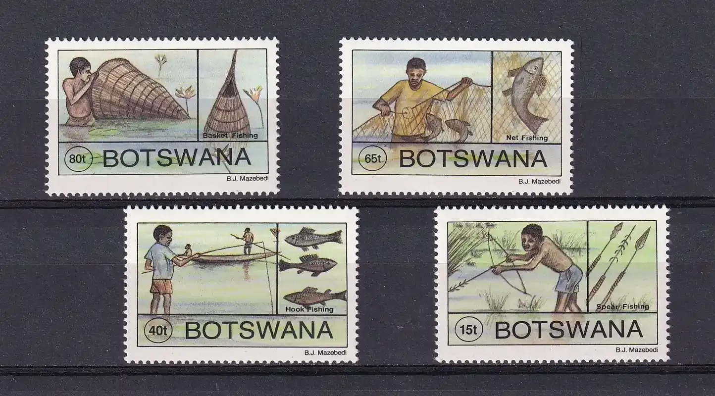 Botswana 1995 Traditional Fishing-MNH(**)