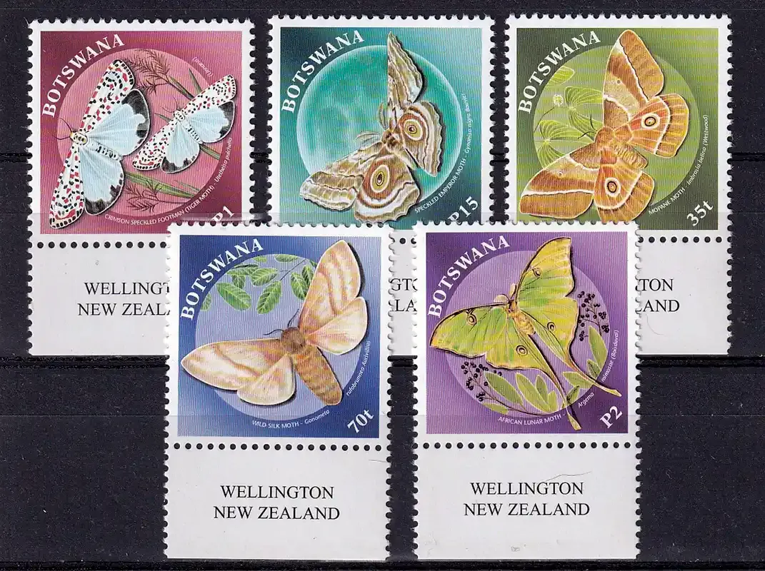 Botswana 2000 Moths-MNH(**)