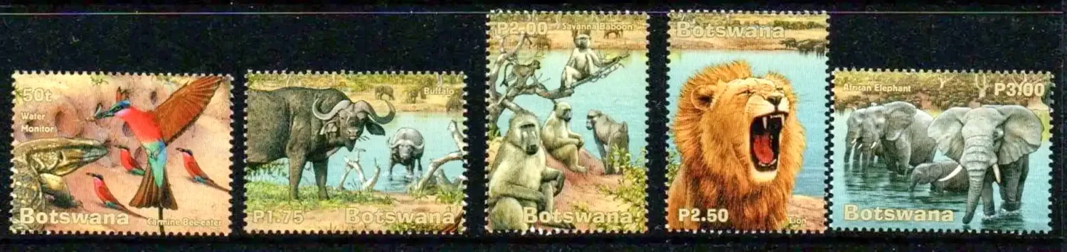 Botswana 2001 Wetlands #2/Chobe River-MNH(**)