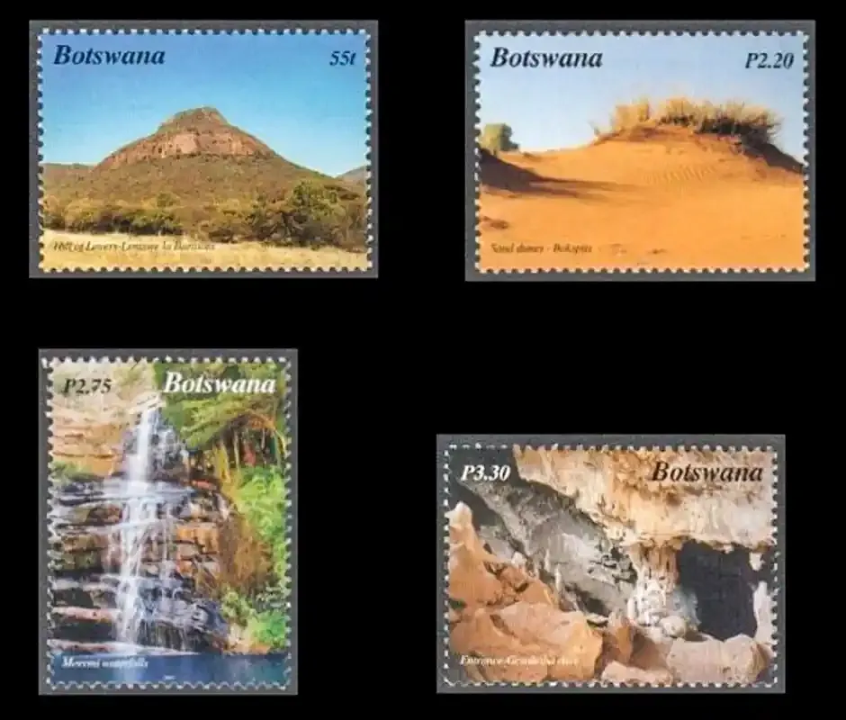 Botswana 2003 Tourist Attractions-MNH(**)