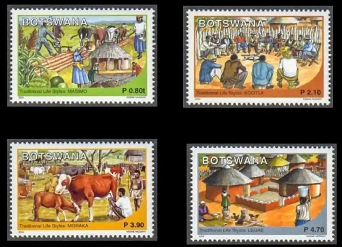 Botswana 2004 Traditional Lifestyles-MNH(**)