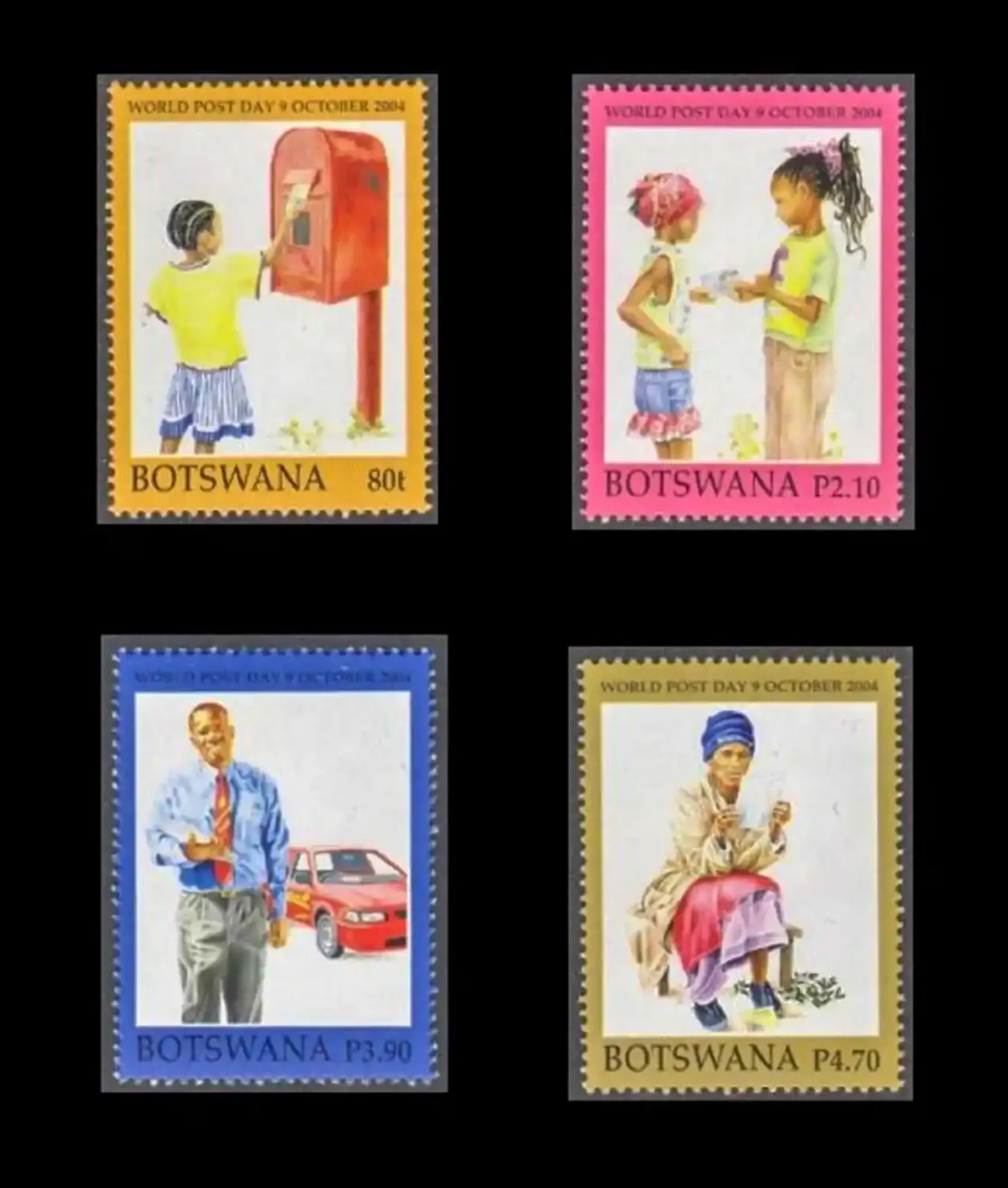 Botswana 2004 World Post Day-MNH(**)