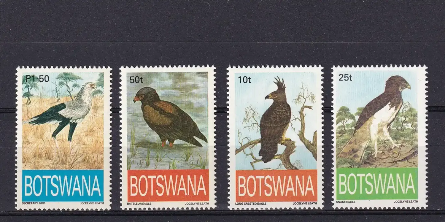 Botswana 1993 Endangered Eagles-MNH(**)
