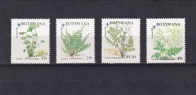 Botswana 1992 Christmas/Ferns-MNH(**)