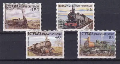 Botswana 1993 Railway Centenary-MNH(**)