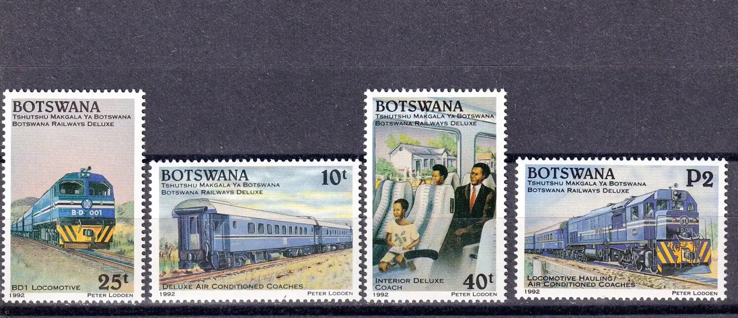 Botswana 1992 Railway Service-MNH(**)