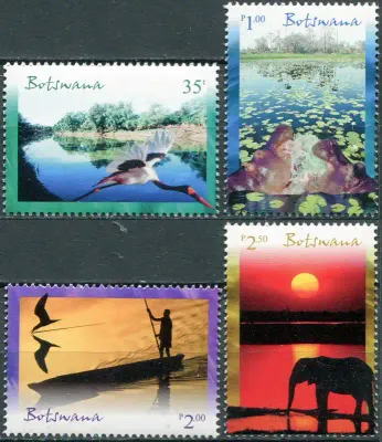 Botswana 2000 Scenic Rivers-MNH(**)