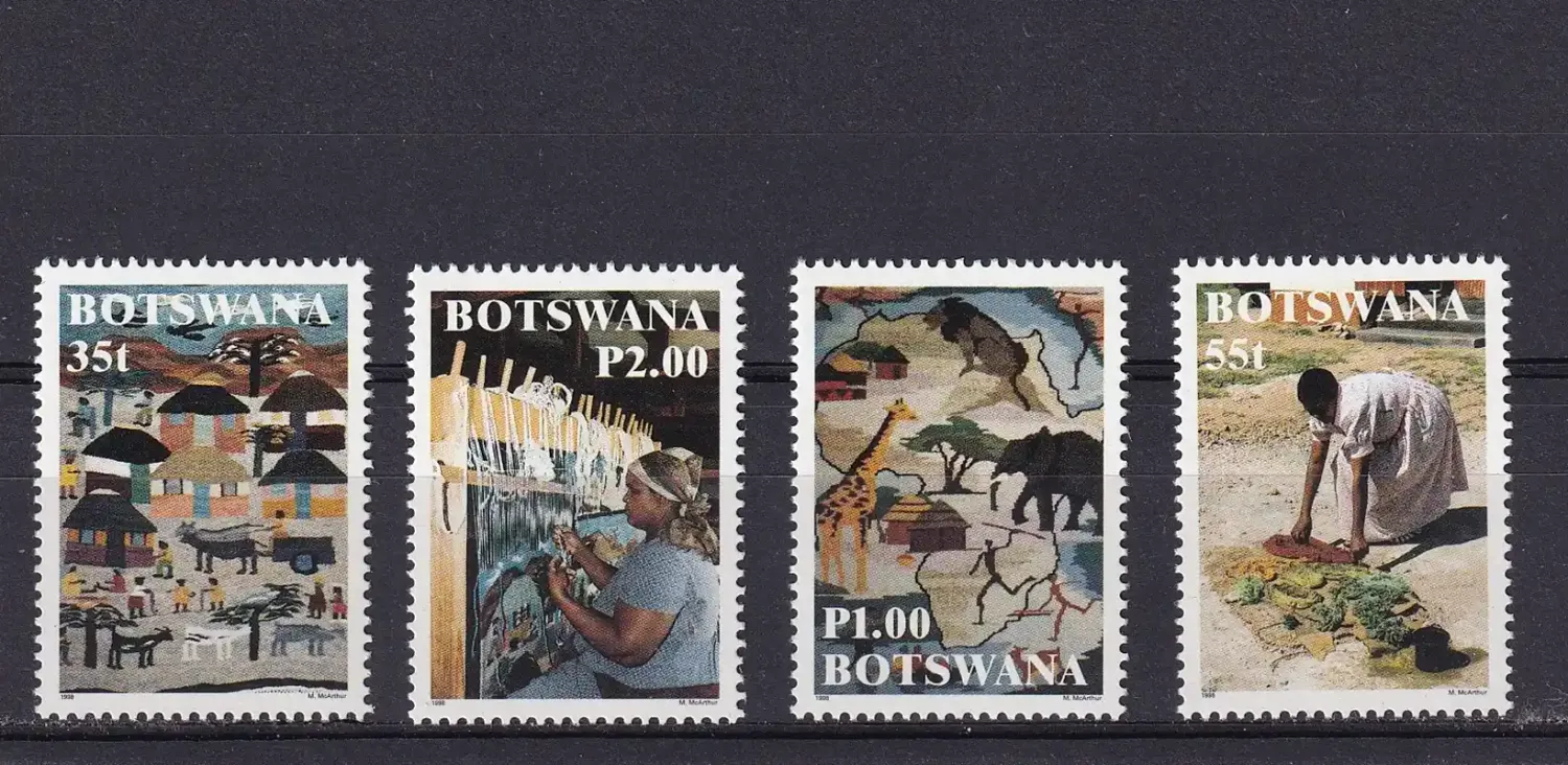 Botswana 1998 Weavers/Textiles-MNH(**)