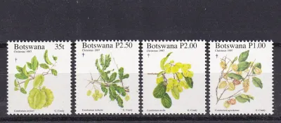 Botswana 1997 Christmas/Plants-MNH(**)