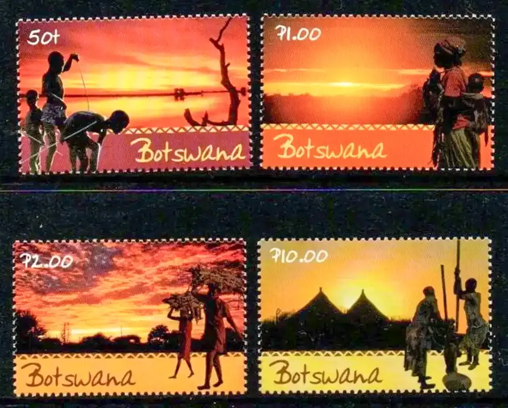 Botswana 2001 Sky Views-MNH(**)