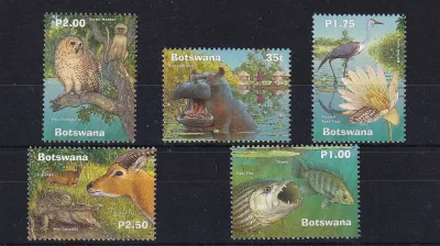 Botswana 2000 Wetlands #1/Fauna/Delta-MNH(**)